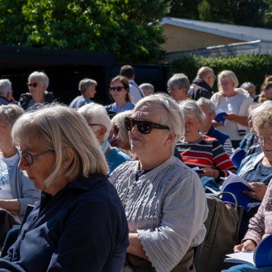 Fællessang på Flensborg Bibliotek