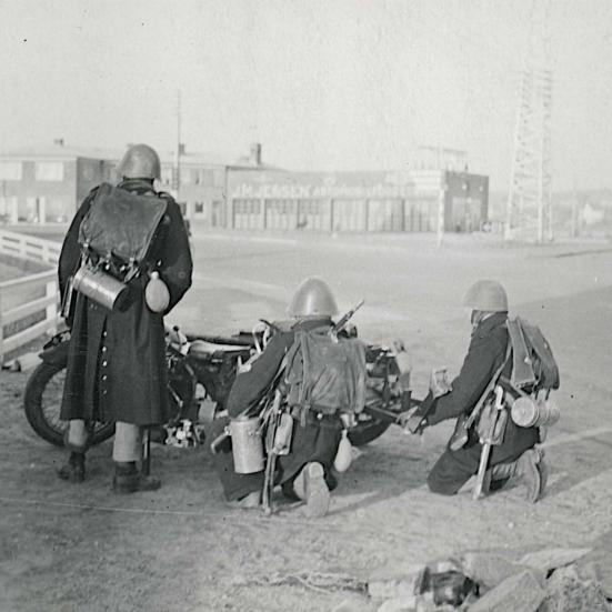 Modstandskampen i Sønderjylland. Foto: Frihedsmuseet