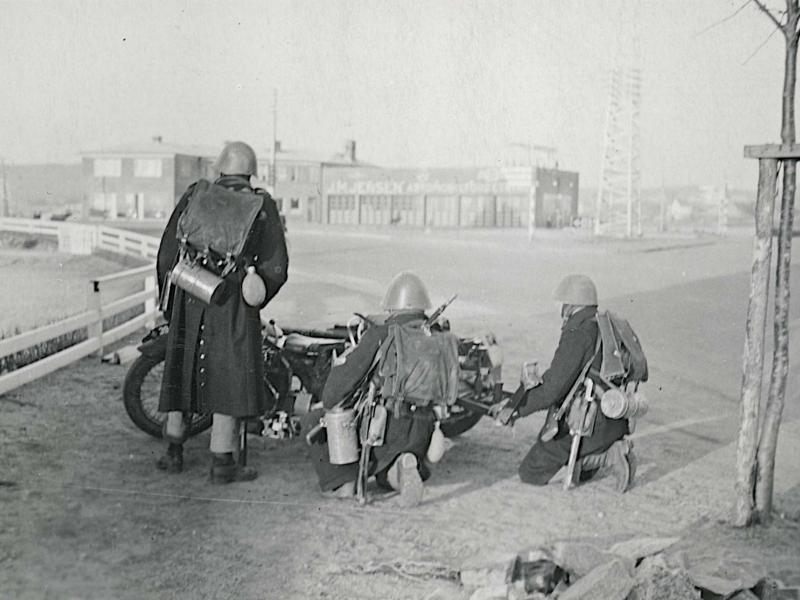 Modstandskampen i Sønderjylland. Foto: Frihedsmuseet