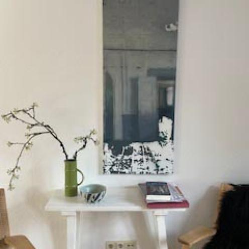 Kunstværk i sydslesvigsk hjem