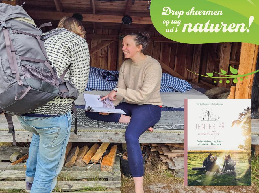 Katrine og Anne-Marie anbefaler: "Jenter på eventyr" af Tine Ewé Jensen og Nikoline Skaarup