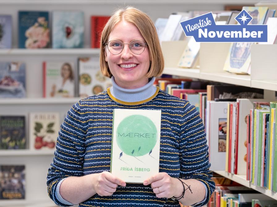 Bibliotekar Nelle anbefaler "Mærket" af Fríða Ísberg